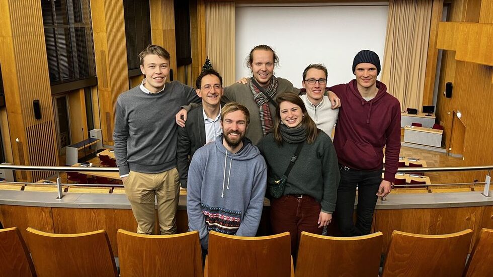Das DresdenZero-Team im Rathaus. Das DresdenZero-Team im Rathaus.
