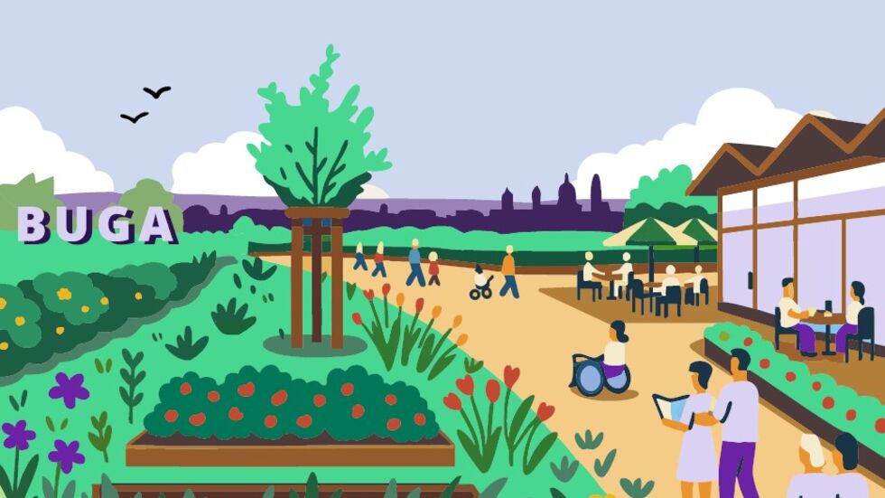 So soll der Südpark für die Bundesgartenschau 2033 umgestaltet werden