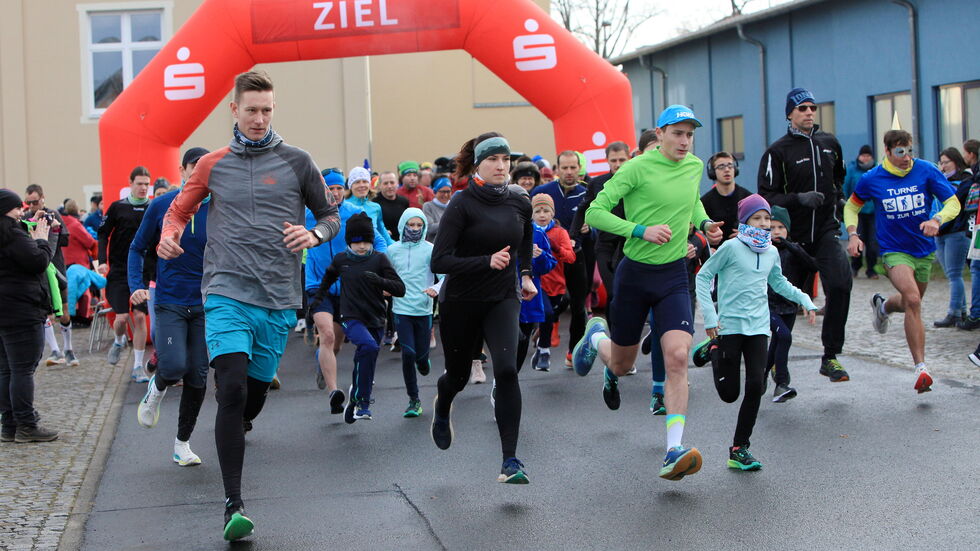 Sportlich ging es für die Läufer ins neue Jahr.