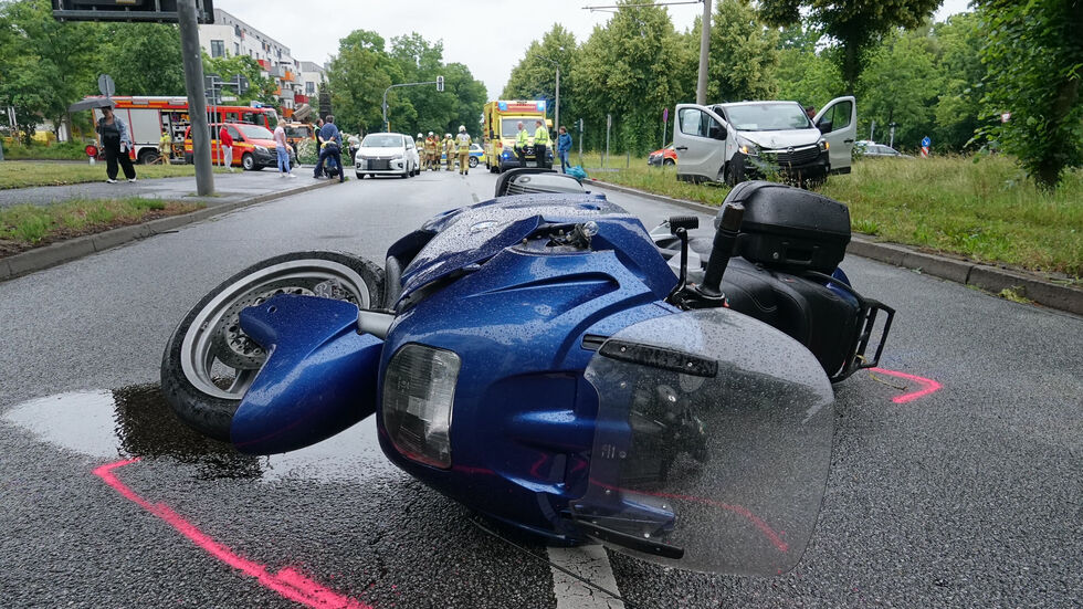 Der 75-Jährige war mit dieser BMW unterwegs, als es zu dem tragischen Unglück kam.