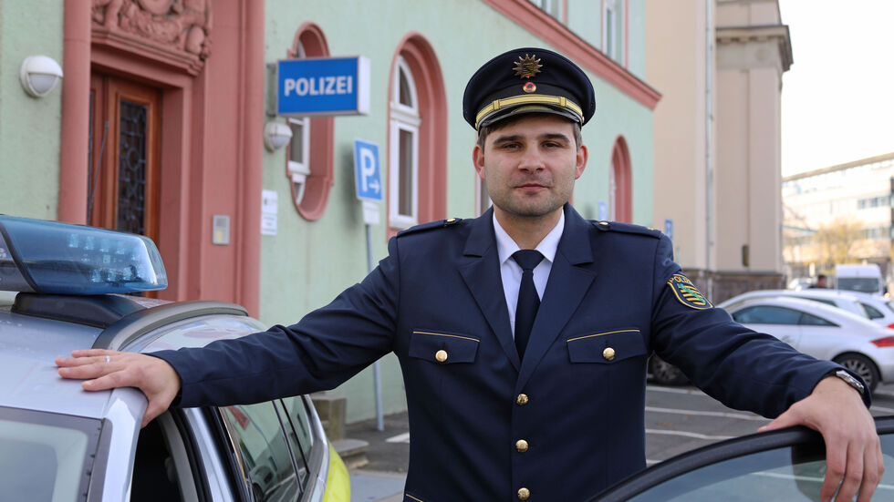 David Preuß ist neuer Polizeichef in Freital David Preuß ist neuer Polizeichef in Freital