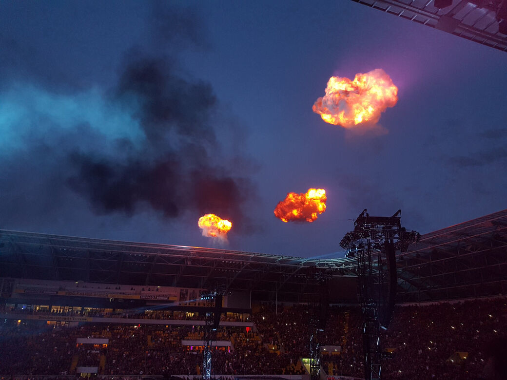 Eindrücke vom Konzert am 12.06.19 im Rudolf-Harbig-Stadion (Foto: Redaktion/Franziska Meier)