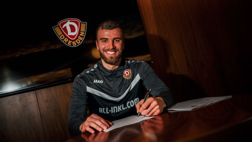 Lars Bünning hat seinen Vertrag bei Dynamo Dresden verlängert 