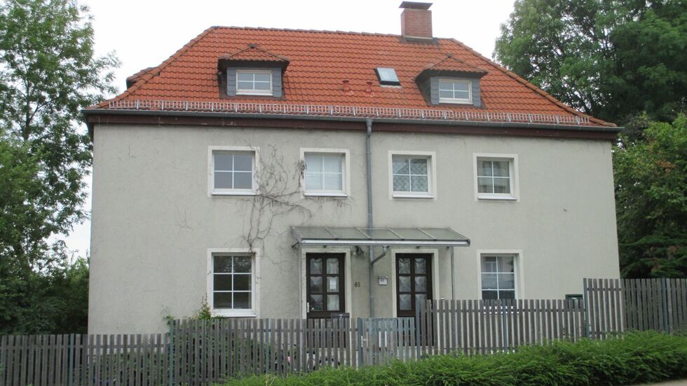 Das Doppelhaus auf der Bergstraße in Dresden Plauen wurde 1926 erbaut Das Doppelhaus auf der Bergstraße in Dresden Plauen wurde 1926 erbaut