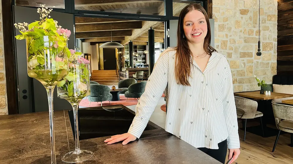 Lucie Bräuer ist die stellvertretende Hoteldirektorin 