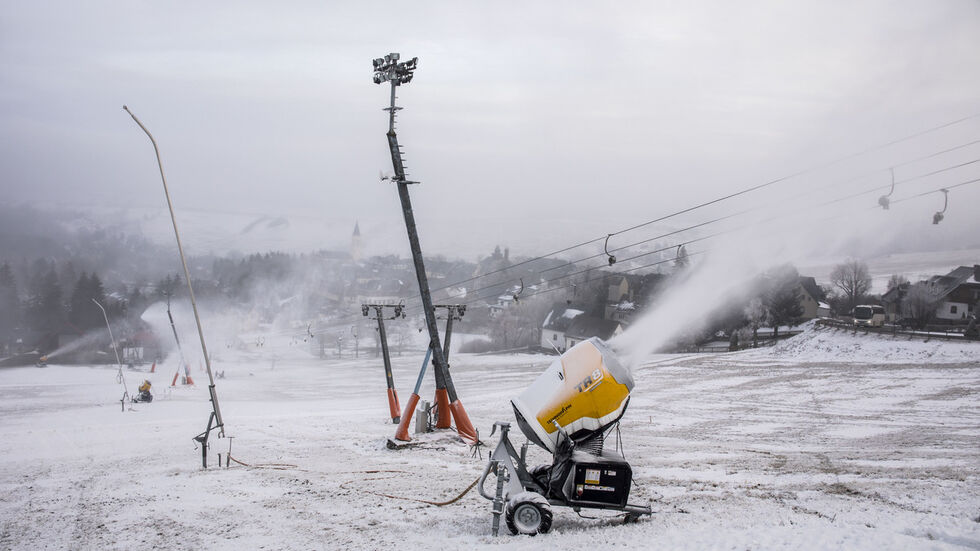 Am Fichtelberg soll die Ski-Saison am 16. Dezember starten