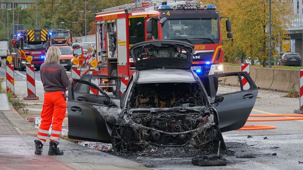 Die Feuerwehr war schnell vor Ort.