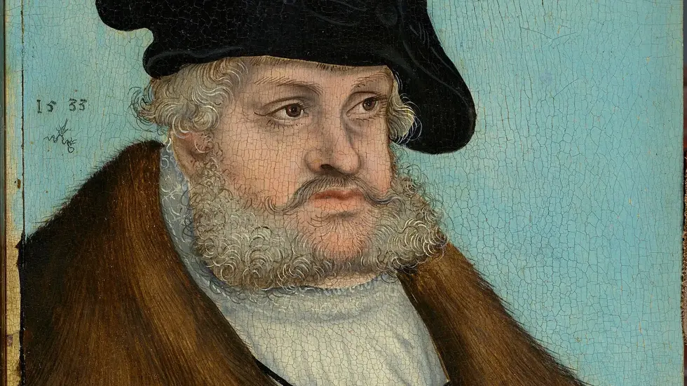 Lucas Cranach der Ältere (1472–1553) und Werkstatt, Kurfürst Friedrich der Weise, 1533