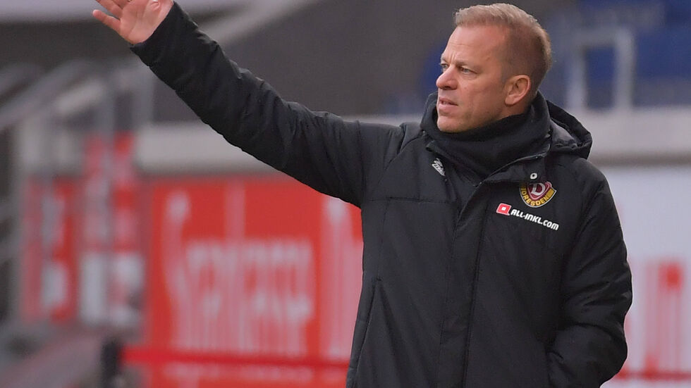 Kein Ultimatum für Dynamo-Coach Markus Anfang