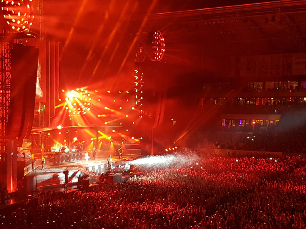 Eindrücke vom Konzert am 12.06.19 im Rudolf-Harbig-Stadion (Foto: Redaktion/Franziska Meier)