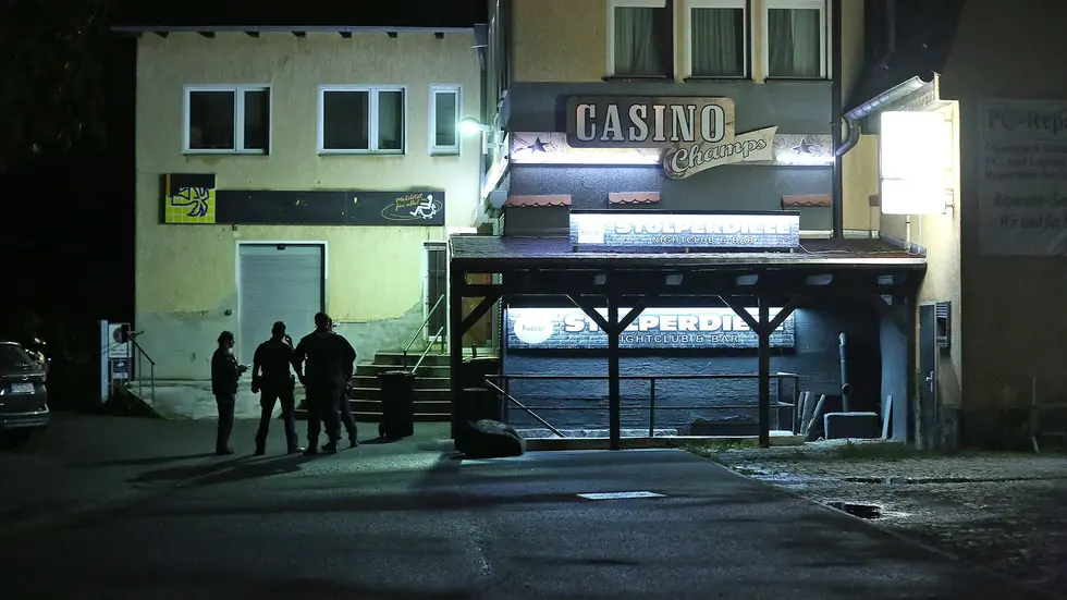 Das Casino auf der Breitscheidstraße wurde überfallen