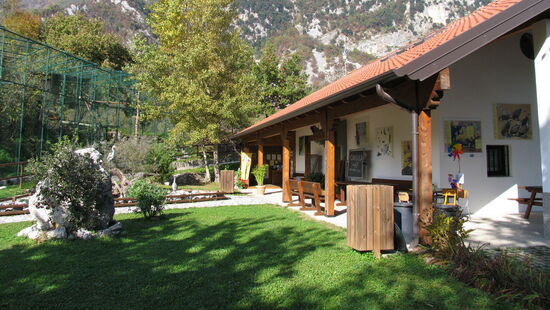 Das Naturschutzgebiet Lago di Cornino.