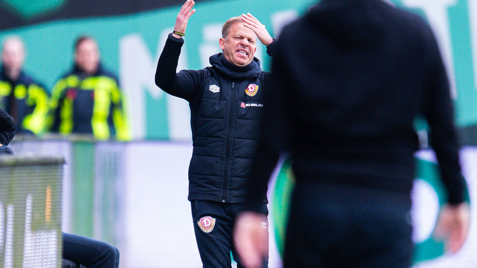 Trainer Anfang am Verzweifeln