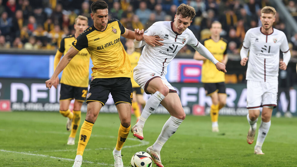 Punkteteilung! Gegen Ingolstadt kommt Dynamo nicht über ein 2:2 hinaus.