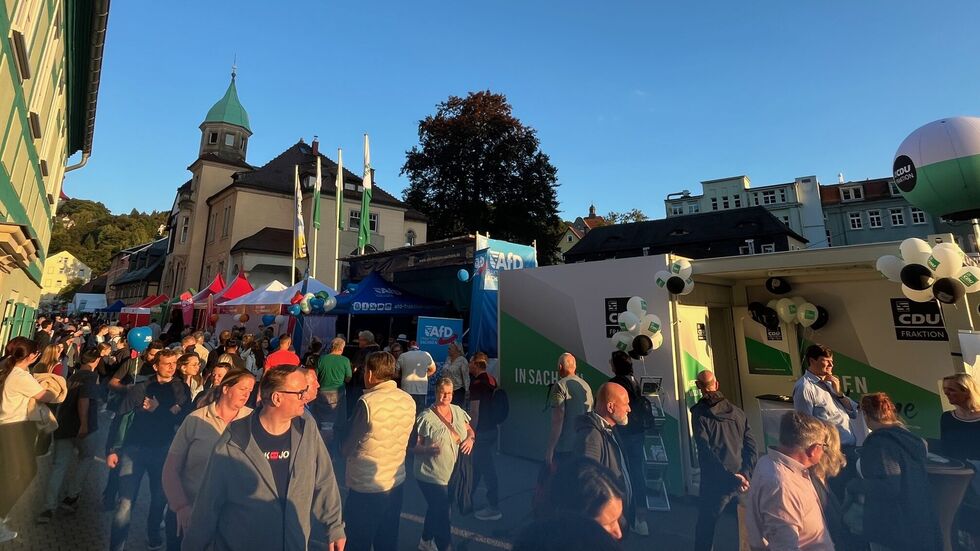 Die Demokratie-Meile war voll 